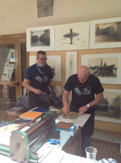 Milano Print makers, Inchiostro festival, Alessandria, 2013