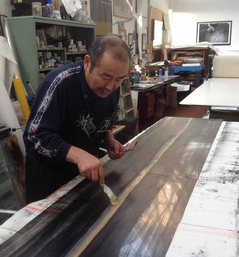 Milano Print makers, Shin On Hanga, Shuhei Matsuyama, 2013