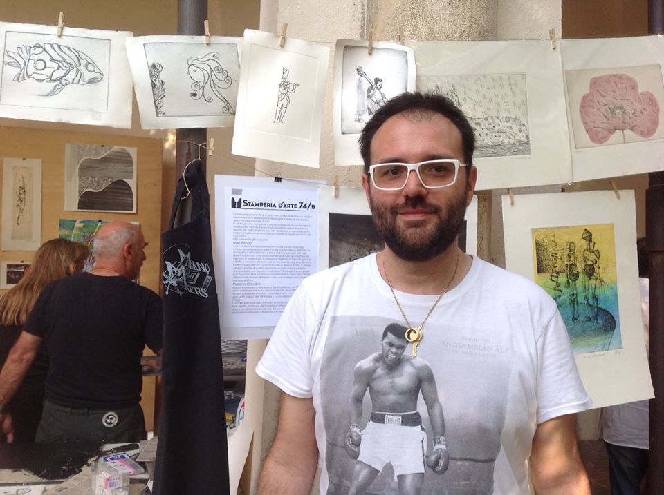 Milano Print makers, Inchiostro Festival Alessandria, Riccardo Guasco, 2014