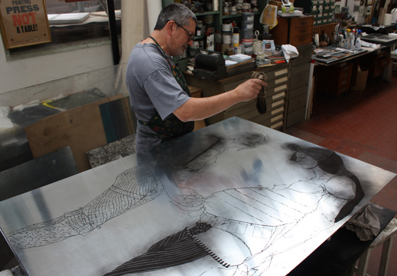 Milano Print makers, Work in progress, Elena Monzo, 2014