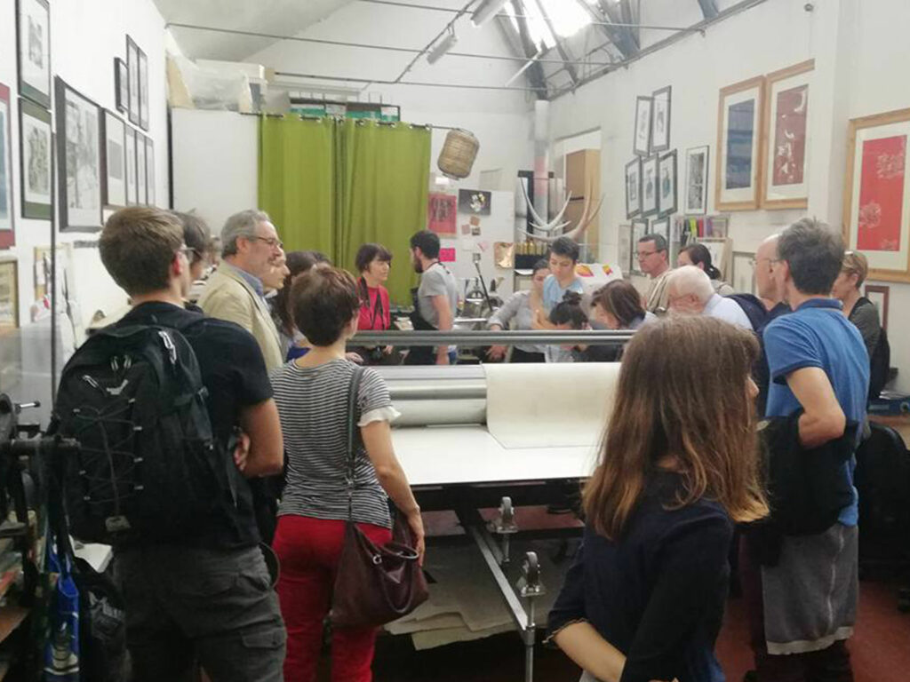 Milano Print makers, Milano Graphic Art 2018, Stamperia aperta