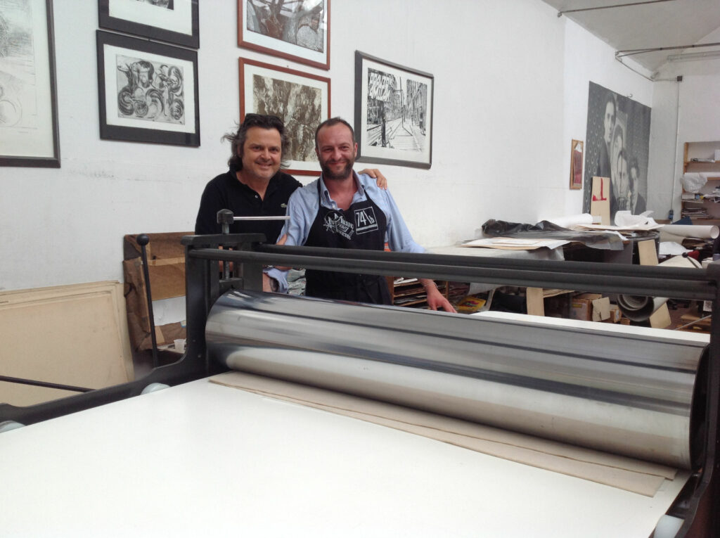 Milano Print makers, Rilievografie introspettiche, Riccardo Murelli, 2013