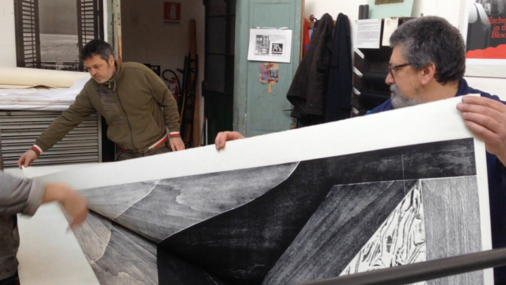 Milano Print makers, Temnéin, Marco Useli - stampa, 2014