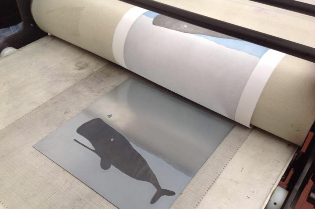 Milano Print makers, Whales & Fisherman, 2015